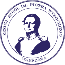 logo zespołu szkół im. Piotra Wysockiego